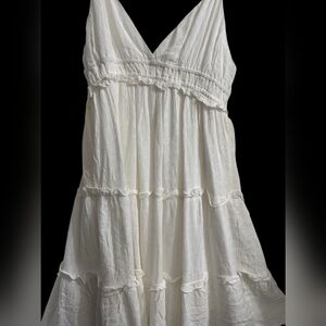 Love Tree White Mini Dress